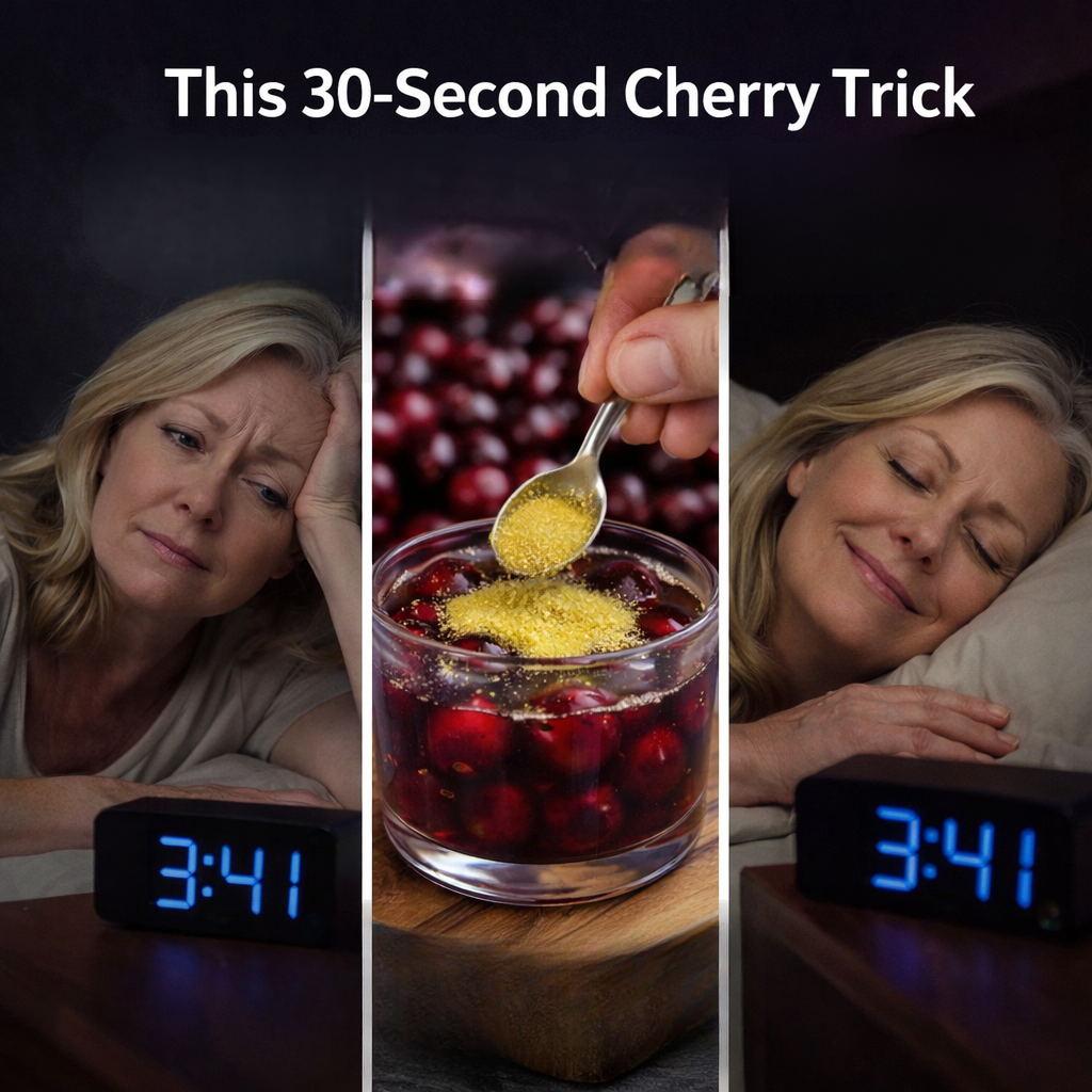 This 30-Second Cherry Trick Makes You Sleep All Night Long